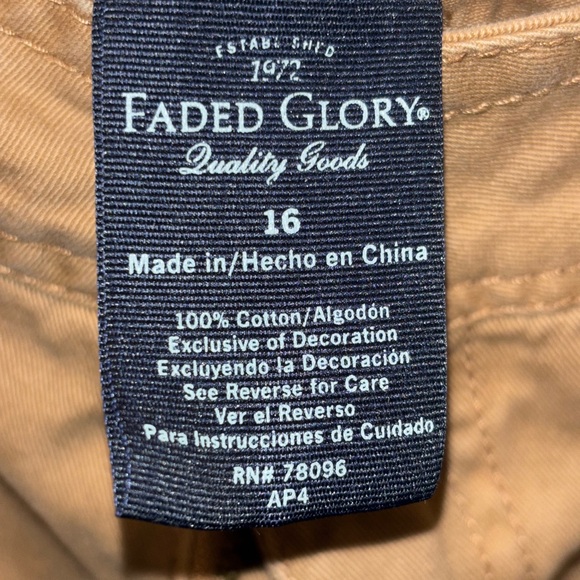 Faded Glory Cargo Pants Womens - Picture 3 of 3